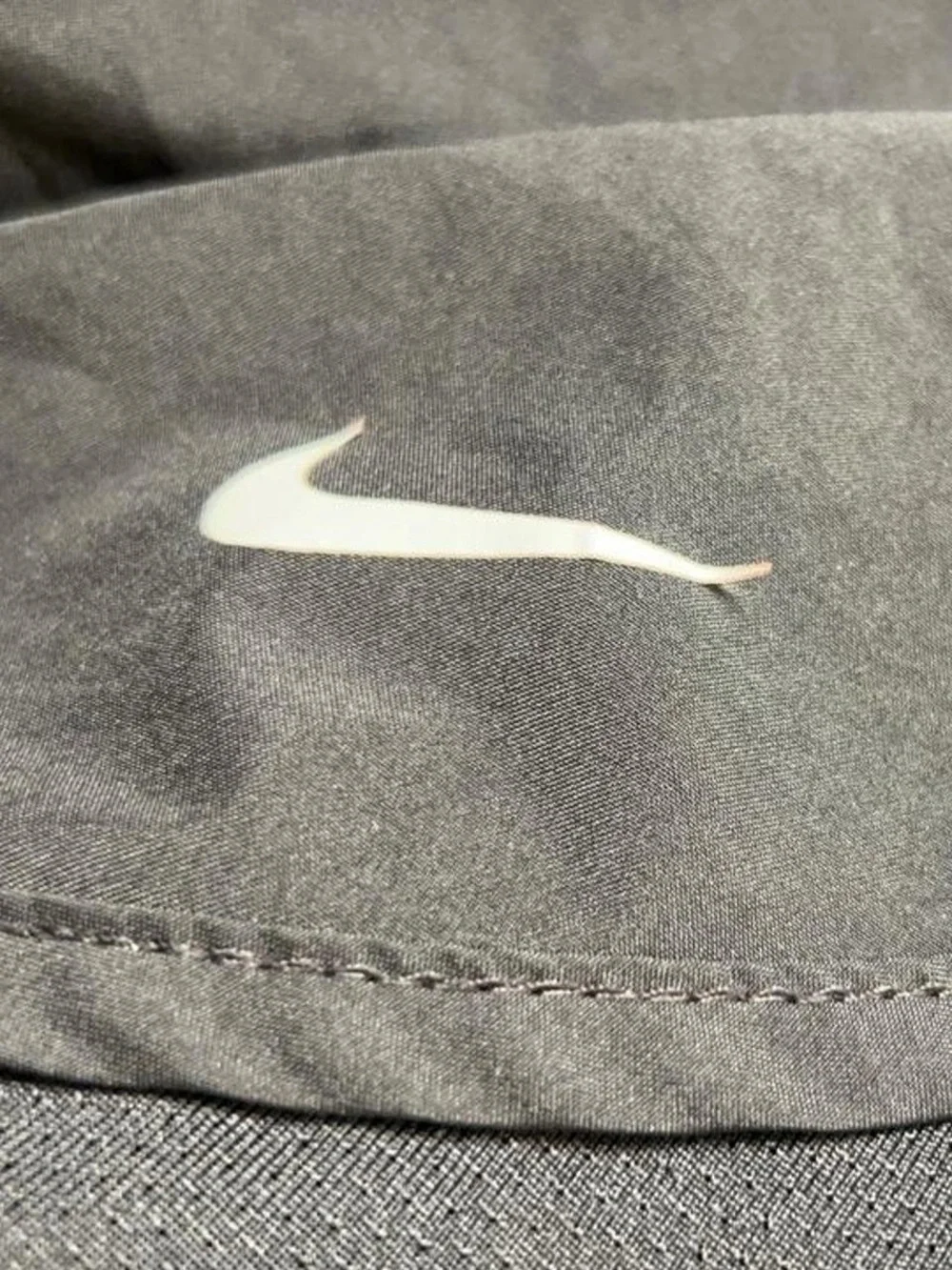 Nike Women's Black Athletic Running Shorts with Swoosh
